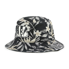 Cincinnati Bengals '47 Tropicalia Bucket Hat - Black Hats