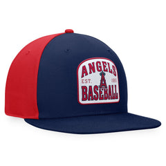 Los Angeles Angels Fanatics Cycle Snapback Hat - Navy/Red Hats