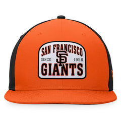 San Francisco Giants Fanatics Cycle Snapback Hat - Orange/Black Hats