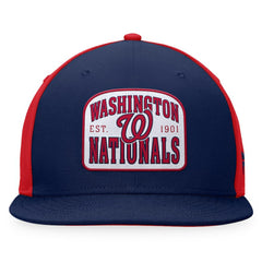 Washington Nationals Fanatics Cycle Snapback Hat - Navy/Red Hats