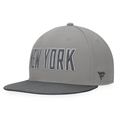 New York Yankees Fanatics Dugout Fitted Hat - Gray Hats