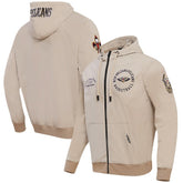 New Orleans Pelicans Pro Standard Hybrid Full-Zip Hoodie Khaki outlet