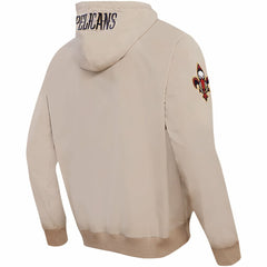 New Orleans Pelicans Pro Standard Hybrid Full-Zip Hoodie Khaki outlet