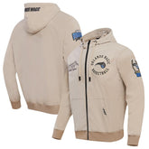 Orlando Magic Pro Standard Hybrid Full-Zip Hoodie Khaki
