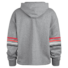 Atlanta Falcons '47 Women's Upland Bennett Pullover Hoodie - Heather Gray Hoodies