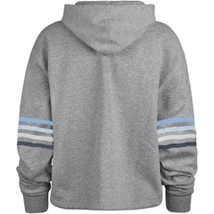 Tennessee Titans '47 Women's Upland Bennett Pullover Hoodie - Heather Gray Hoodies