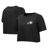 Phoenix Suns Pro Standard Women's Holiday Glam Boxy T-Shirt Black outlet