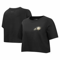 Phoenix Suns Pro Standard Women's Holiday Glam Boxy T-Shirt Black outlet
