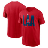 Los Angeles Angels Nike Scoreboard T-Shirt - Red T-shirts