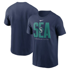 Seattle Mariners Nike Scoreboard T-Shirt - Navy T-shirts