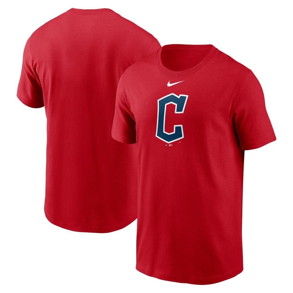 Cleveland Guardians Nike Fuse Large Logo T-Shirt - Red T-shirts