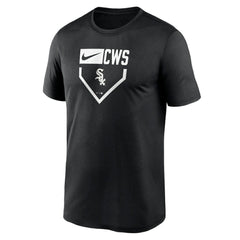 Chicago White Sox Nike Home Plate Icon Legend Performance T-Shirt - Black T-shirts