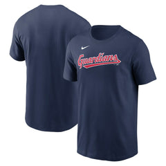 Cleveland Guardians Nike Fuse Wordmark T-Shirt - Navy T-shirts