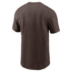 San Diego Padres Nike Fuse Wordmark T-Shirt - Brown T-shirts