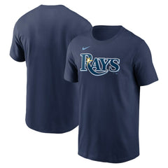 Tampa Bay Rays Nike Fuse Wordmark T-Shirt - Navy T-shirts