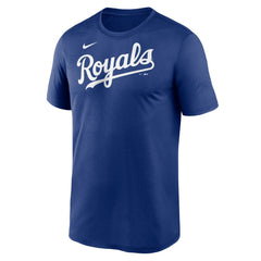 Kansas City Royals Nike Legend Fuse Wordmark T-Shirt - Royal T-shirts
