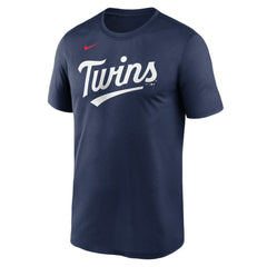 Minnesota Twins Nike Legend Fuse Wordmark T-Shirt - Navy T-shirts