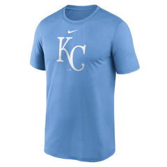 Kansas City Royals Nike Legend Fuse Large Logo Dri-FIT T-Shirt - Light Blue T-shirts