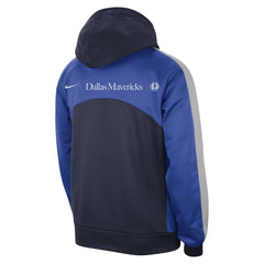 Dallas Mavericks Authentic Starting Five Force Performance Pullover Hoodie Navy/Blue - Nike