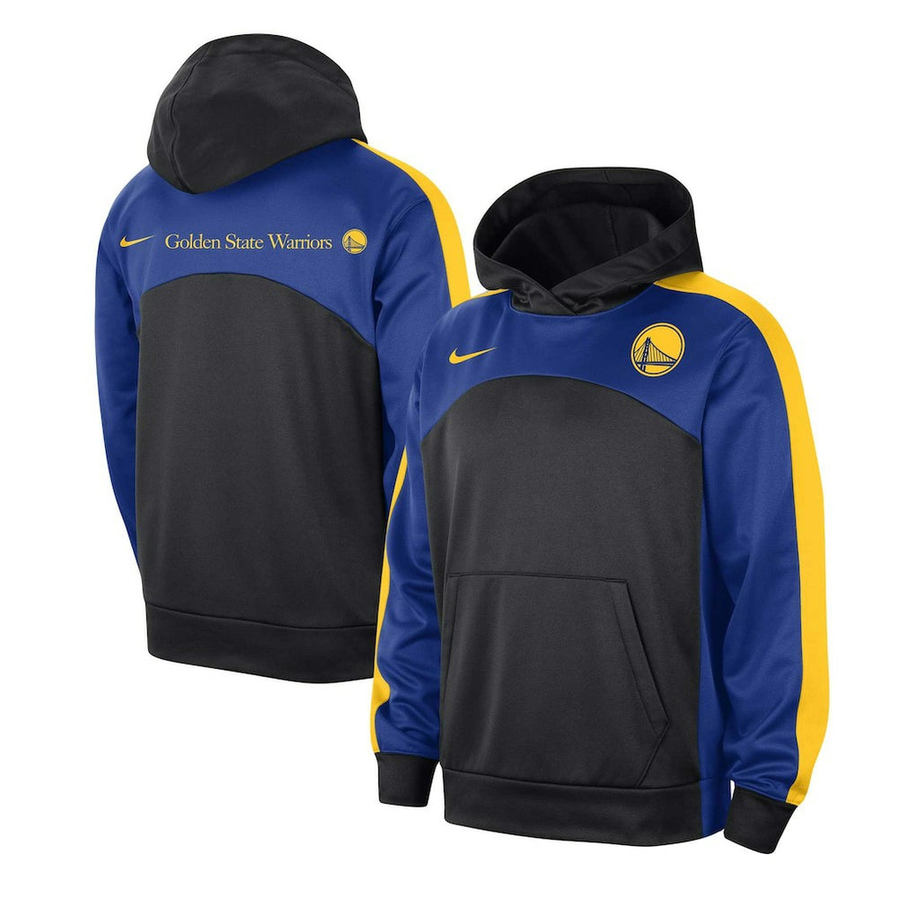 Golden State Warriors Authentic Starting Five Force Performance Pullover Hoodie Black/Royal - Nike