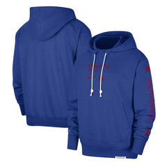 Philadelphia 76ers Authentic Performance Pullover Hoodie Royal - Nike
