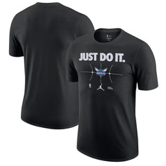 Charlotte Hornets Just Do It T-Shirt Black - Nike