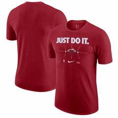Miami Heat Just Do It T-Shirt Red - Nike