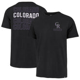 Colorado Rockies '47 Hang Back Franklin T-Shirt - Black T-shirts