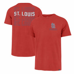 St. Louis Cardinals '47 Hang Back Franklin T-Shirt - Red T-shirts