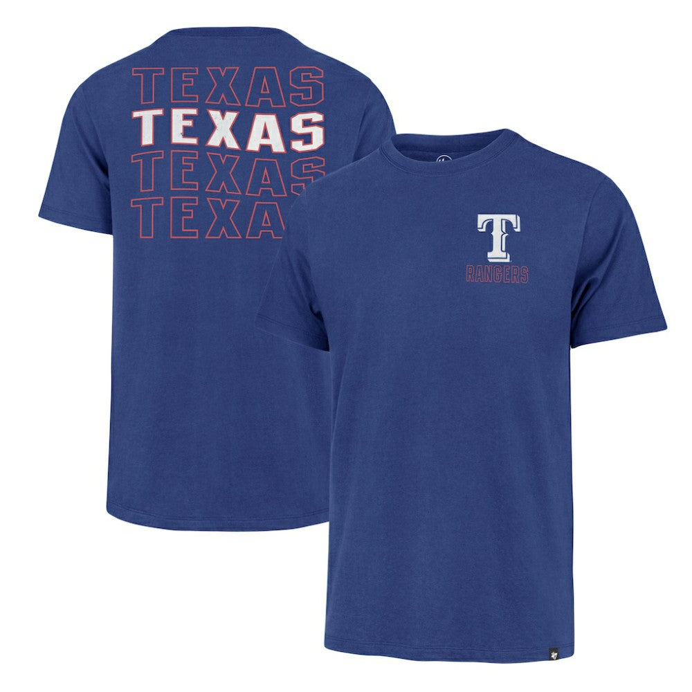 Texas Rangers '47 Hang Back Franklin T-Shirt - Royal T-shirts