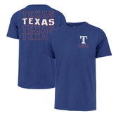 Texas Rangers '47 Hang Back Franklin T-Shirt - Royal T-shirts