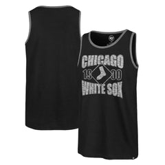 Chicago White Sox '47 Upload Franklin Tank Top - Black Tanks