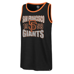 San Francisco Giants '47 Upload Franklin Tank Top - Black Tanks