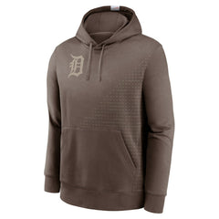 Detroit Tigers Nike Statement Pullover Hoodie - Light Brown Hoodies