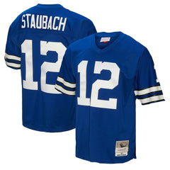 Roger Staubach Dallas Cowboys Big & Tall 1971 Legacy Retired Player Jersey - Navy Jerseys