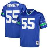Brian Bosworth Seattle Seahawks Big & Tall 1987 Legacy Retired Player Jersey - Royal Jerseys