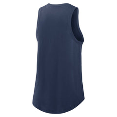 Minnesota Twins Nike Women's Legacy Icon High Neck Dri-FIT Tank Top - Navy Tanks