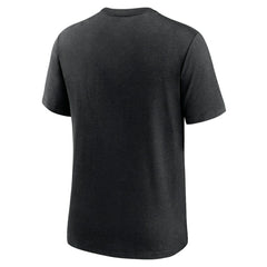 Baltimore Orioles Nike Cooperstown Collection Local Stack Tri-Blend T-Shirt - Heather Black T-shirts