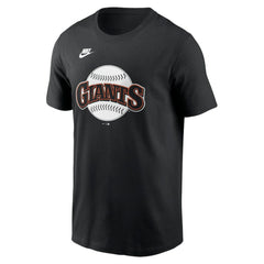 San Francisco Giants Nike Cooperstown Collection T-Shirt - Black T-shirts