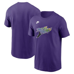 Tampa Bay Rays Nike Cooperstown Collection T-Shirt - Purple T-shirts