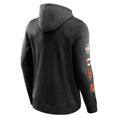 San Francisco Giants Fanatics Wild Winner Pullover Hoodie - Black Hoodies