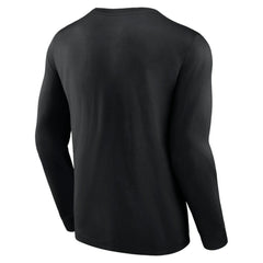 Baltimore Orioles Fanatics Strike the Goal Long Sleeve T-Shirt - Black T-shirts
