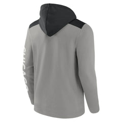 Chicago White Sox Fanatics Ace Hoodie Full-Zip Sweatshirt - Gray/Black Hoodies
