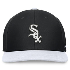 Chicago White Sox Nike Two-Tone Snapback Hat - Black/White Hats
