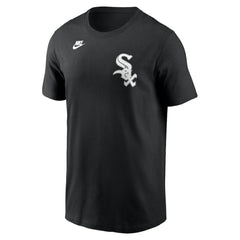 Frank Thomas Chicago White Sox Nike Cooperstown Collection Fuse Name & Number T-Shirt - Black T-shirts
