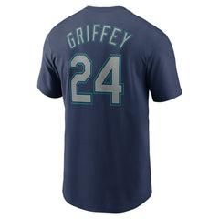 Ken Griffey Jr. Seattle Mariners Nike Fuse Name & Number T-Shirt - Navy T-shirts