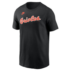 Cal Ripken Jr. Baltimore Orioles Nike Fuse Name & Number T-Shirt - Black T-shirts