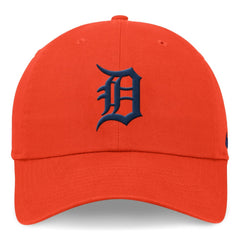 Detroit Tigers Nike Club Adjustable Hat - Orange Hats
