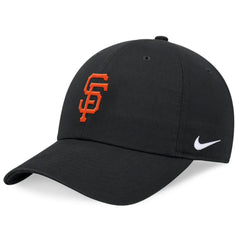 San Francisco Giants Nike Club Adjustable Hat - Black Hats