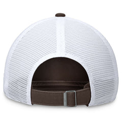 San Diego Padres Nike Wordmark Adjustable Trucker Hat - Brown Hats